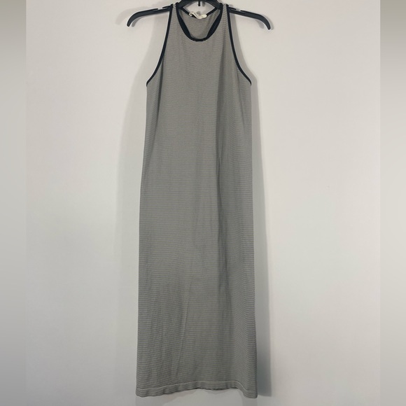BCBGeneration Stripped Black, White Seamless Racerback Dress,Small/Medium - Picture 9 of 10